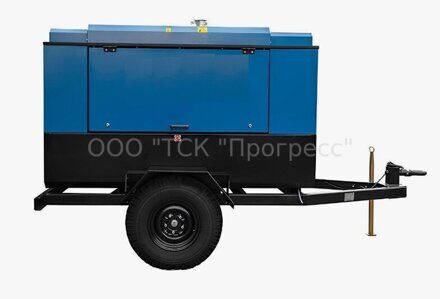 Дизельный компрессор (22 м3/мин 7 бар) винтовой Kaishan LGCY 22/7-Cummins