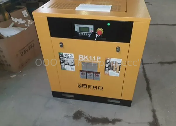 BERG BK 11 (Берг ВК-11) Купить винтовой ременной компрессор Берг в Екатеринбурге, Нижнем Тагиле, Кургане